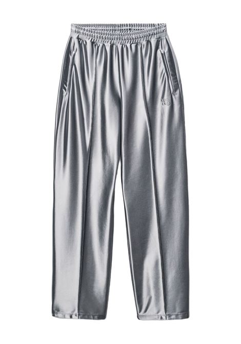 Silver satin-finish trousers Alexander wang - women ALEXANDER WANG | 4CC3254923041